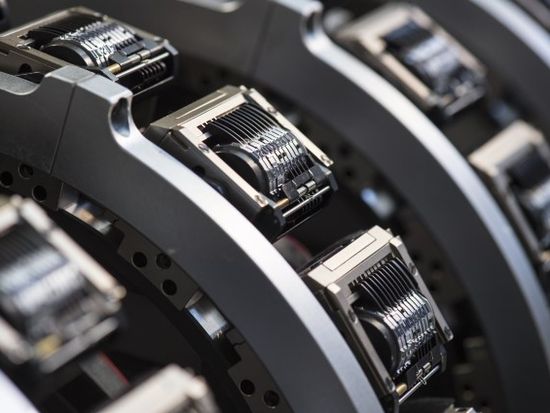 Detail of the numbering stamp