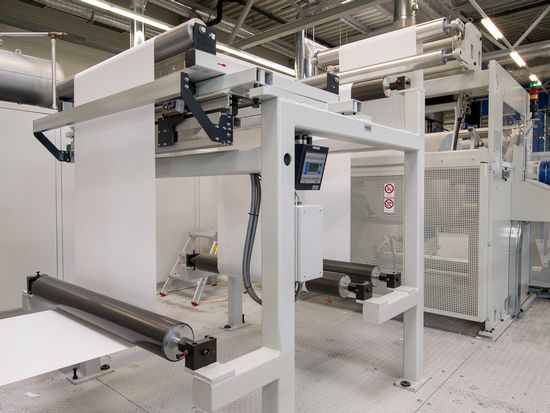 Special machine for the Durasafe three-layer substrate